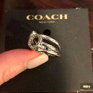 Coach ring set